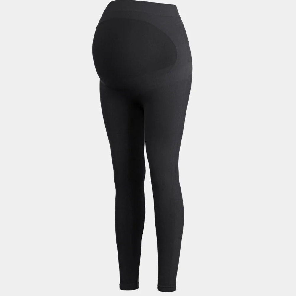 knix Maternity Black Seamless Support Leggings